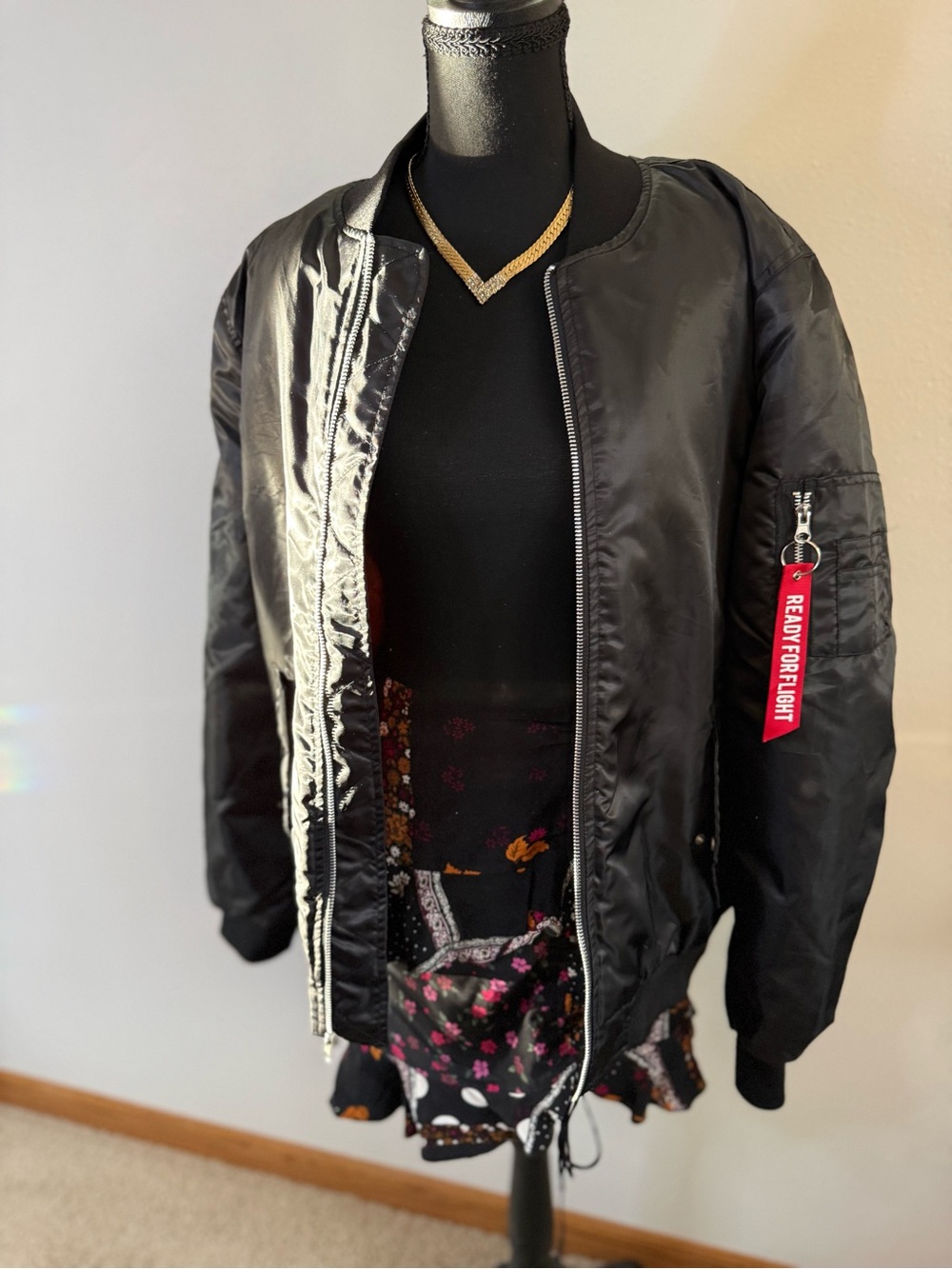 For Love & Lemons Patchwork Floral Ruffle Skirt Size S Boho Mini - Picture 6 of 13